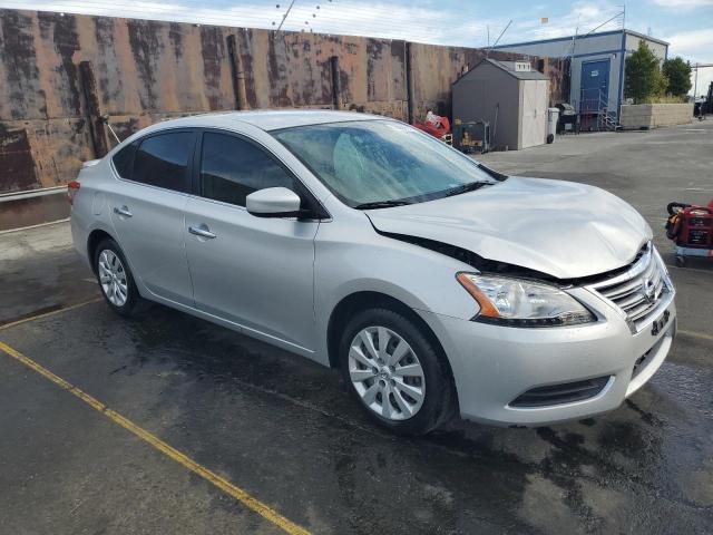 3N1AB7AP1DL727260 - 2013 NISSAN SENTRA S SILVER photo 4