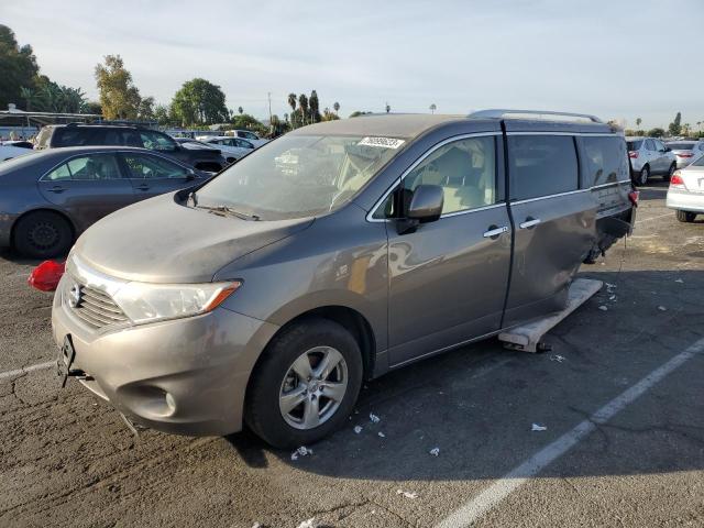 JN8AE2KP4G9155088 - 2016 NISSAN QUEST S GRAY photo 1