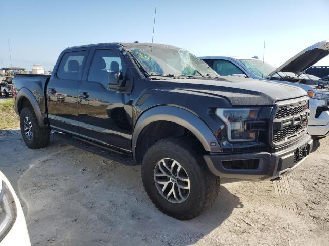 1FTFW1RG4JFB00499 - 2018 FORD F150 RAPTOR BLACK photo 4