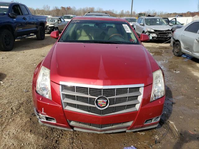 1G6DG577680168026 - 2008 CADILLAC CTS BURGUNDY photo 5