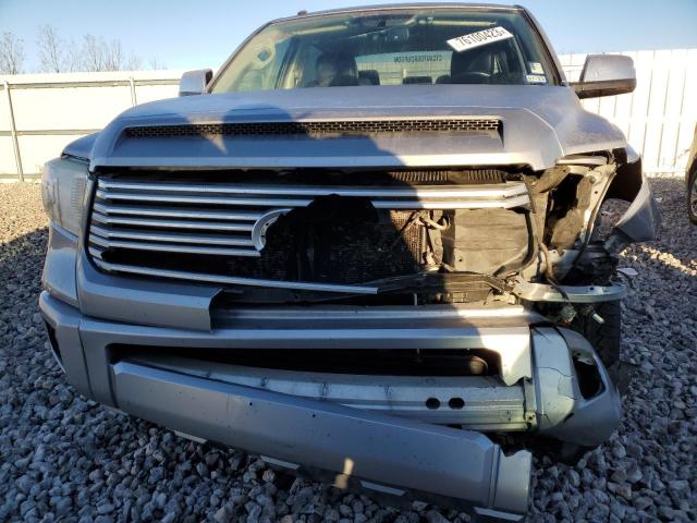 5TFAW5F14EX378370 - 2014 TOYOTA TUNDRA CREWMAX PLATINUM Silber Foto 5