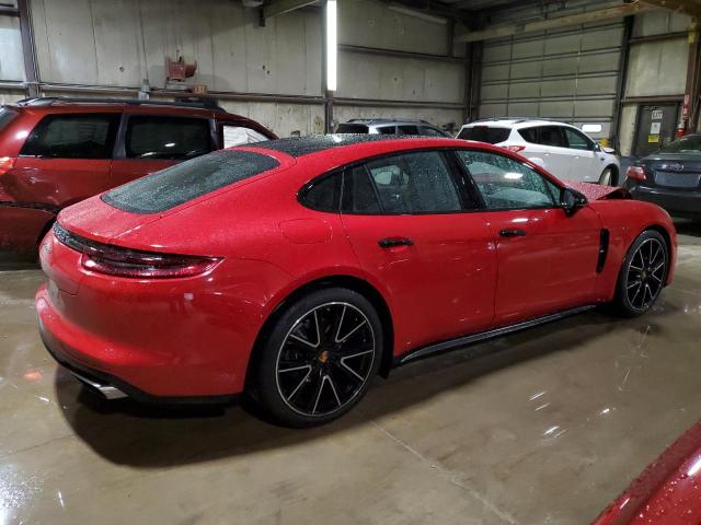 WP0AA2A74JL105844 - 2018 PORSCHE PANAMERA 4 RED photo 3