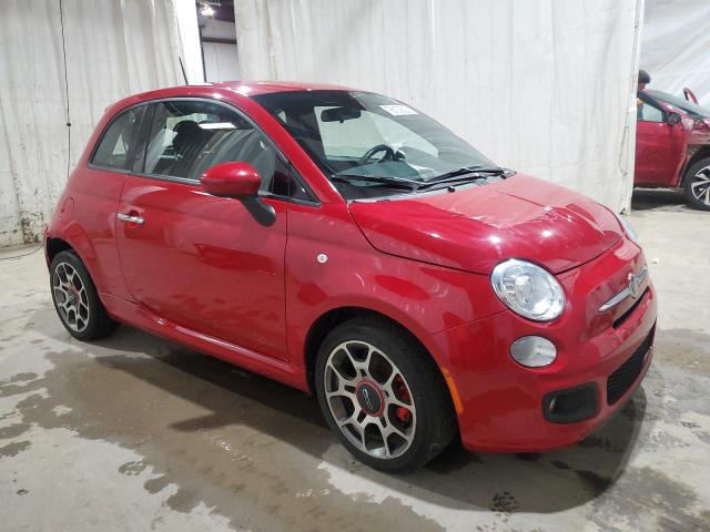 3C3CFFBR0FT562474 - 2015 FIAT 500 SPORT RED photo 4