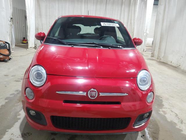 3C3CFFBR0FT562474 - 2015 FIAT 500 SPORT RED photo 5