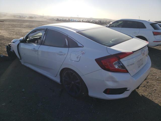 19XFC2E86LE008448 - 2020 HONDA CIVIC SPORT WHITE photo 2