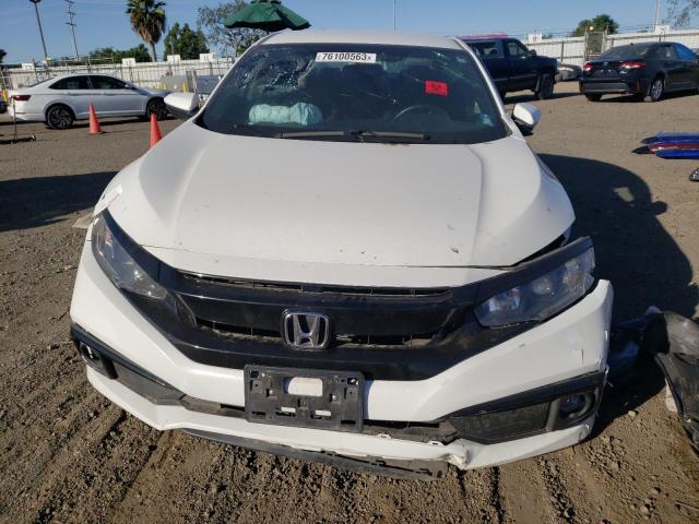 19XFC2E86LE008448 - 2020 HONDA CIVIC SPORT WHITE photo 5