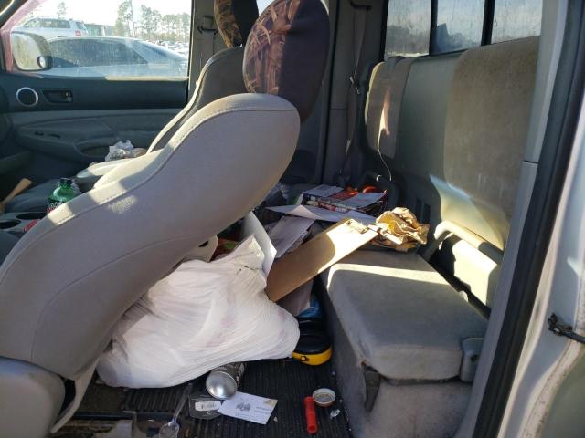 5TEUU42N15Z052315 - 2005 TOYOTA TACOMA ACCESS CAB ვერცხლისფერი ფოტო 10