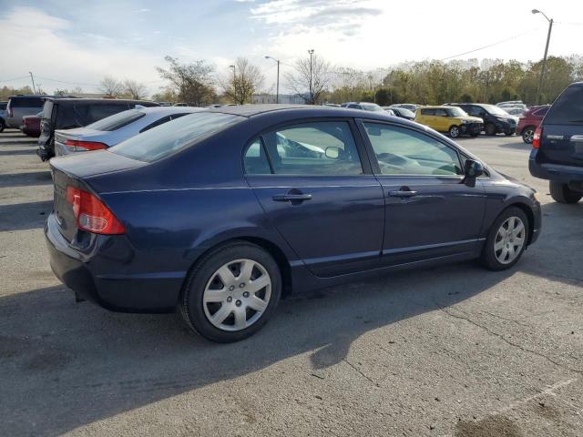 1HGFA165X7L084662 - 2007 HONDA CIVIC LX BLUE photo 3