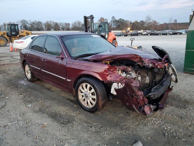 KMHWF35H43A876234 - 2003 HYUNDAI SONATA GLS BURGUNDY photo 4