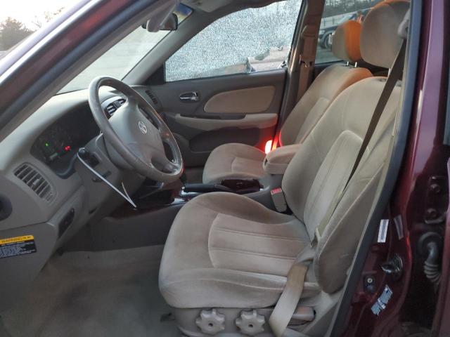 KMHWF35H43A876234 - 2003 HYUNDAI SONATA GLS BURGUNDY photo 7