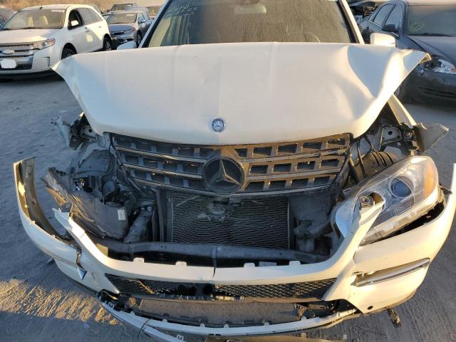 4JGDA5HB5FA528326 - 2015 MERCEDES-BENZ ML 350 4MATIC WHITE photo 11