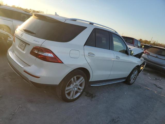 4JGDA5HB5FA528326 - 2015 MERCEDES-BENZ ML 350 4MATIC WHITE photo 3