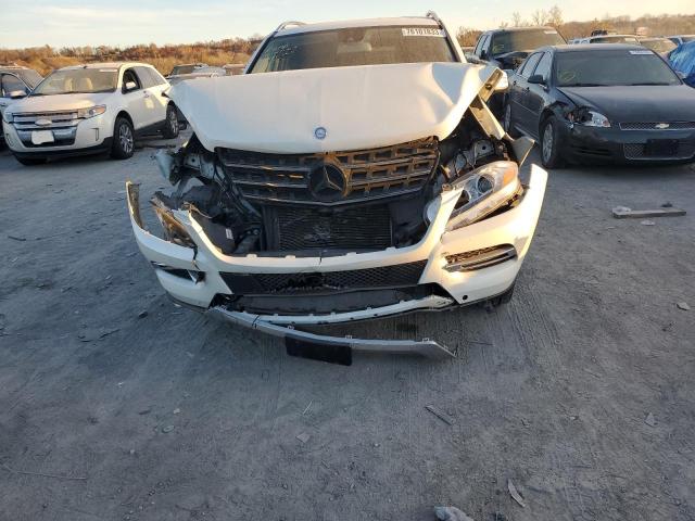 4JGDA5HB5FA528326 - 2015 MERCEDES-BENZ ML 350 4MATIC WHITE photo 5