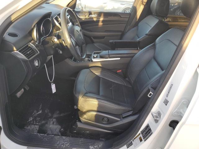 4JGDA5HB5FA528326 - 2015 MERCEDES-BENZ ML 350 4MATIC WHITE photo 7