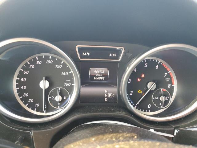 4JGDA5HB5FA528326 - 2015 MERCEDES-BENZ ML 350 4MATIC WHITE photo 9