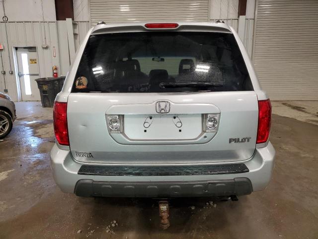 5FNYF18455B032787 - 2005 HONDA PILOT EX SILVER photo 6