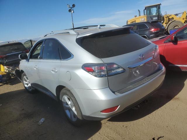 2T2BK1BA8CC134050 - 2012 LEXUS RX 350 SILVER photo 2