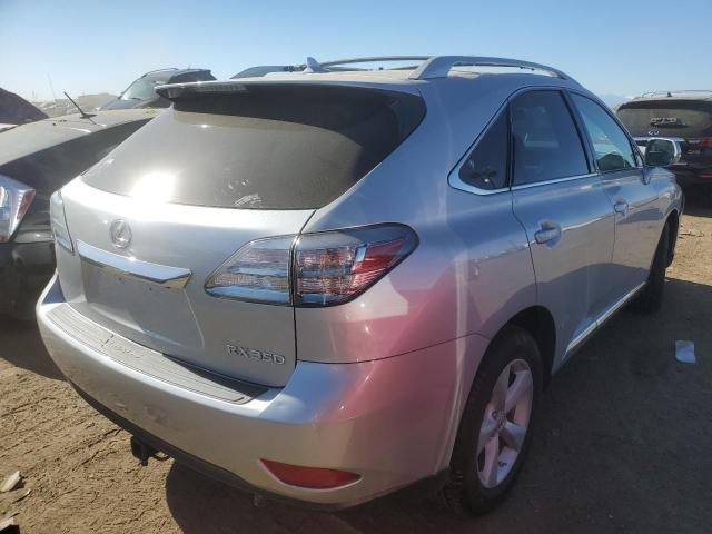 2T2BK1BA8CC134050 - 2012 LEXUS RX 350 SILVER photo 3