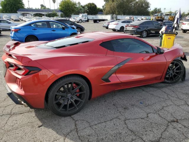 1G1YB2D43M5100360 - 2021 CHEVROLET CORVETTE STINGRAY 2LT RED photo 3