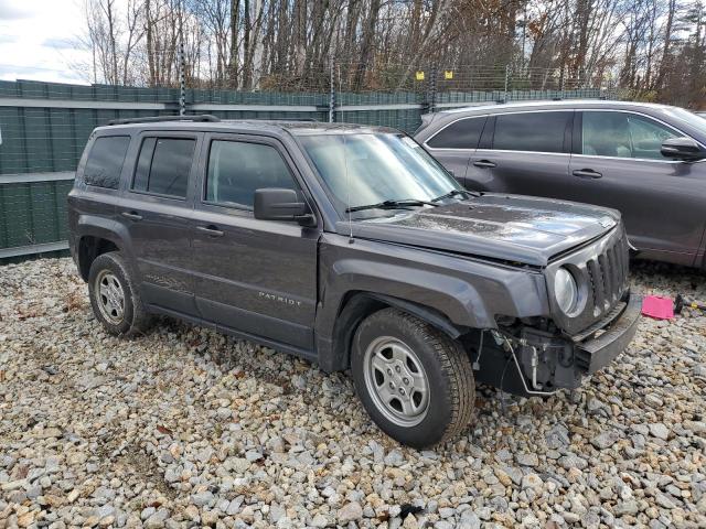 1C4NJRBB3HD111121 - 2017 JEEP PATRIOT SPORT CHARCOAL photo 4