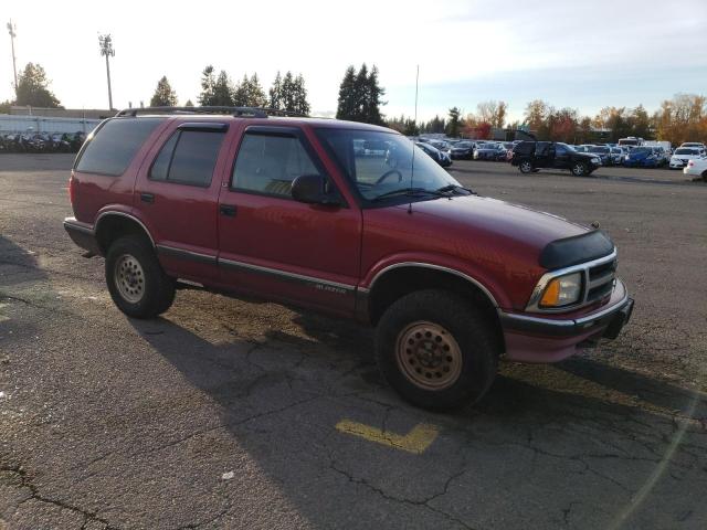 1GNDT13W8S2201643 - 1995 CHEVROLET BLAZER BURGUNDY photo 4