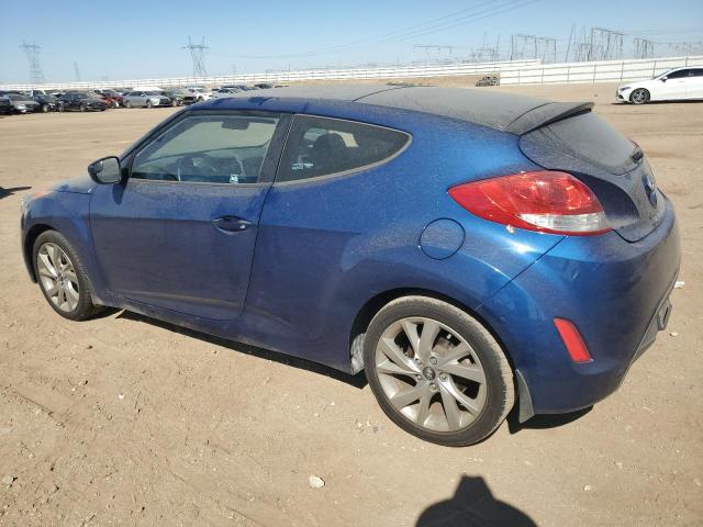 KMHTC6AD9GU283182 - 2016 HYUNDAI VELOSTER BLUE photo 2