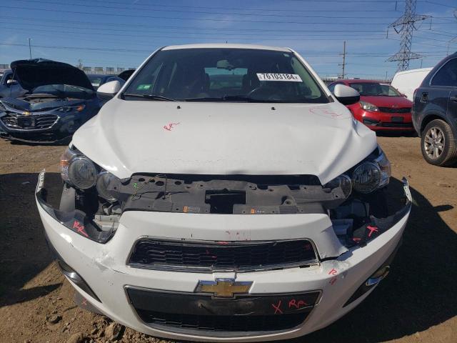 1G1JE6SB4F4115699 - 2015 CHEVROLET SONIC LTZ WHITE photo 5