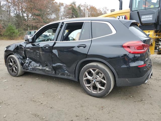 5UXTY5C02M9G53527 - 2021 BMW X3 XDRIVE30I BLACK photo 2