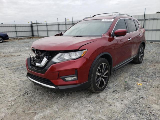 5N1AT2MT6LC812946 - 2020 NISSAN ROGUE S RED photo 1