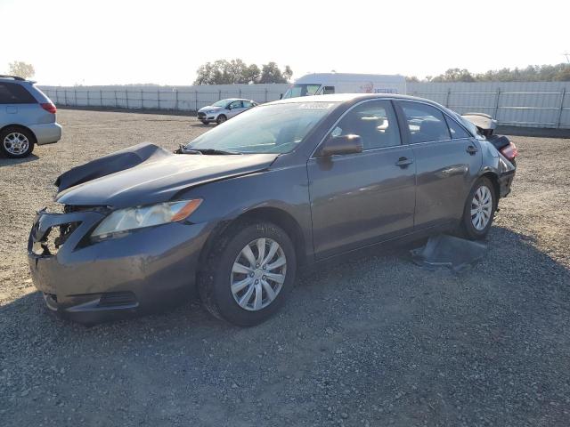 4T4BE46K87R003906 - 2007 TOYOTA CAMRY CE GRAY photo 1