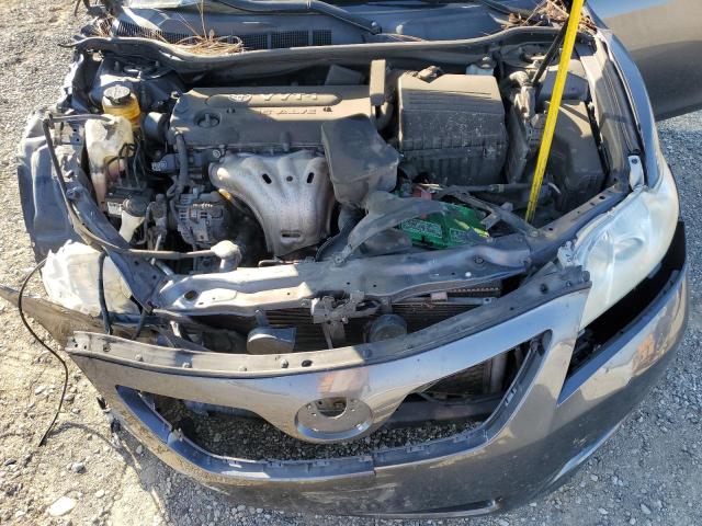 4T4BE46K87R003906 - 2007 TOYOTA CAMRY CE GRAY photo 11