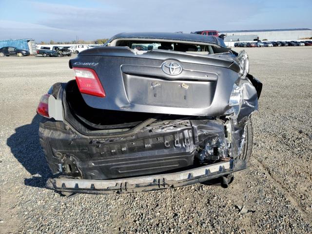 4T4BE46K87R003906 - 2007 TOYOTA CAMRY CE GRAY photo 6