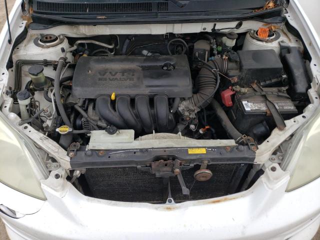 2T1KR32EX3C059107 - 2003 TOYOTA COROLLA MA XR WHITE photo 11