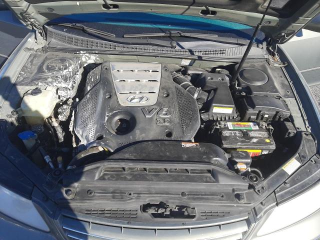 KMHFC46F06A043949 - 2006 HYUNDAI AZERA SE GRAY photo 11