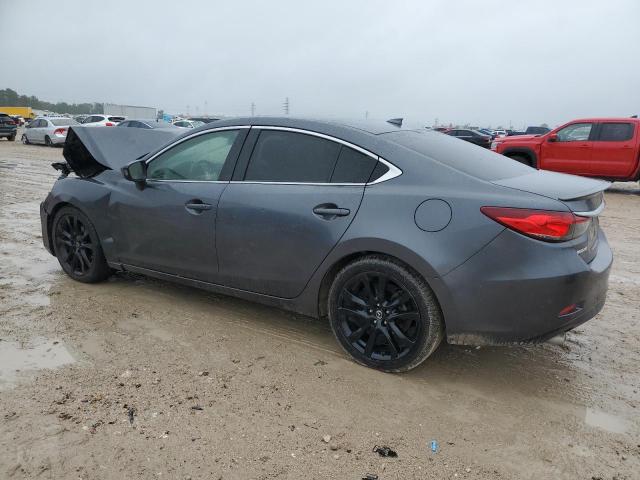 JM1GJ1W64E1115313 - 2014 MAZDA 6 GRAND TOURING GRAY photo 2