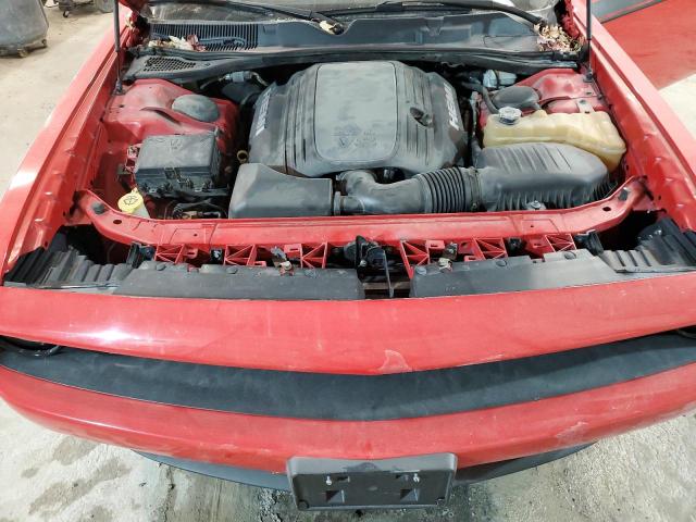 2C3CDZBT6FH737015 - 2015 DODGE CHALLENGER SXT PLUS RED photo 11