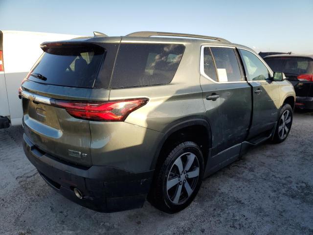 1GNERHKW9NJ105351 - 2022 CHEVROLET TRAVERSE LT GRAY photo 3