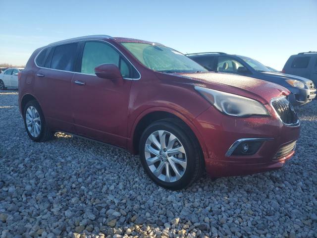 LRBFXESX5HD121591 - 2017 BUICK ENVISION PREMIUM RED photo 4