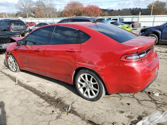 1C3CDFBA0DD323266 - 2013 DODGE DART SXT RED photo 2