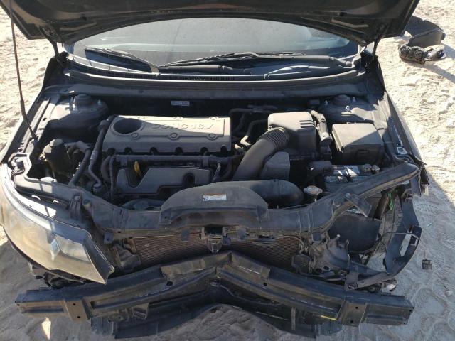 KNAFU4A21B5361715 - 2011 KIA FORTE EX BLACK photo 11