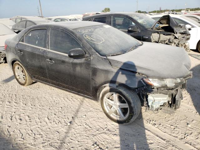 KNAFU4A21B5361715 - 2011 KIA FORTE EX BLACK photo 4