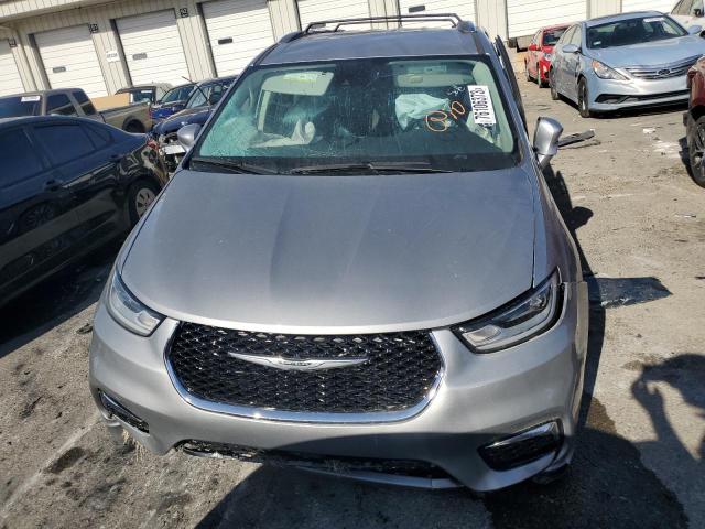 2C4RC1BG6MR527521 - 2021 CHRYSLER PACIFICA TOURING L SILVER photo 5