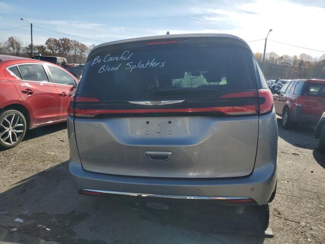 2C4RC1BG6MR527521 - 2021 CHRYSLER PACIFICA TOURING L SILVER photo 6