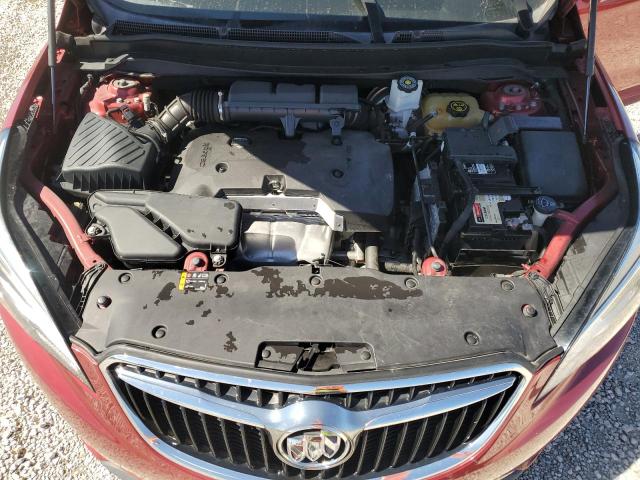 LRBFXCSA5LD108784 - 2020 BUICK ENVISION ESSENCE წითელი ფოტო 12