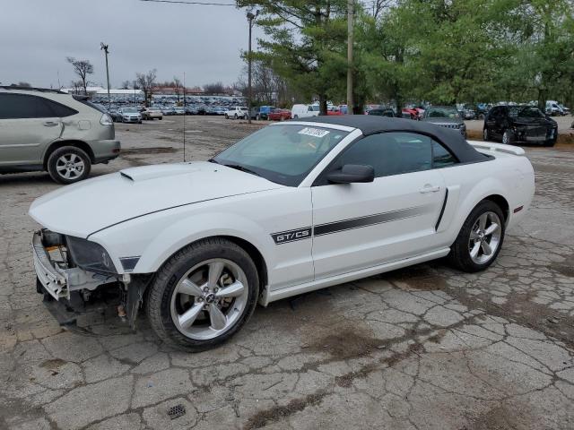 1ZVHT85H295117227 - 2009 FORD MUSTANG GT WHITE photo 1