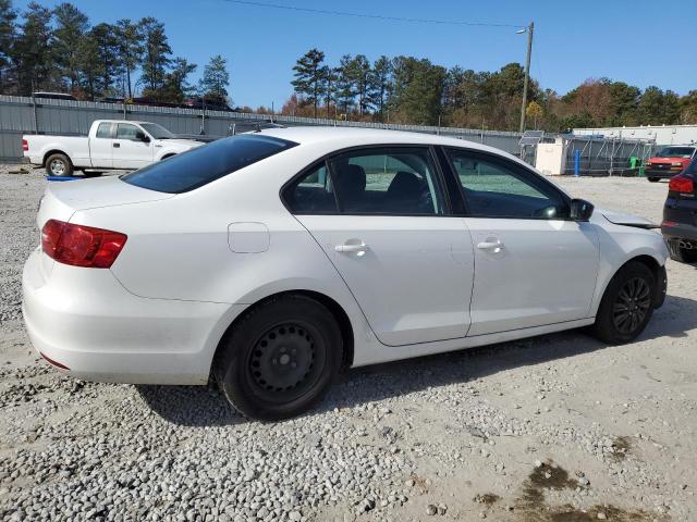 3VW2K7AJ5EM210436 - 2014 VOLKSWAGEN JETTA BASE WHITE photo 3