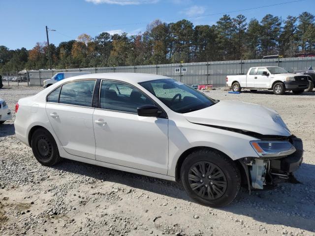 3VW2K7AJ5EM210436 - 2014 VOLKSWAGEN JETTA BASE WHITE photo 4