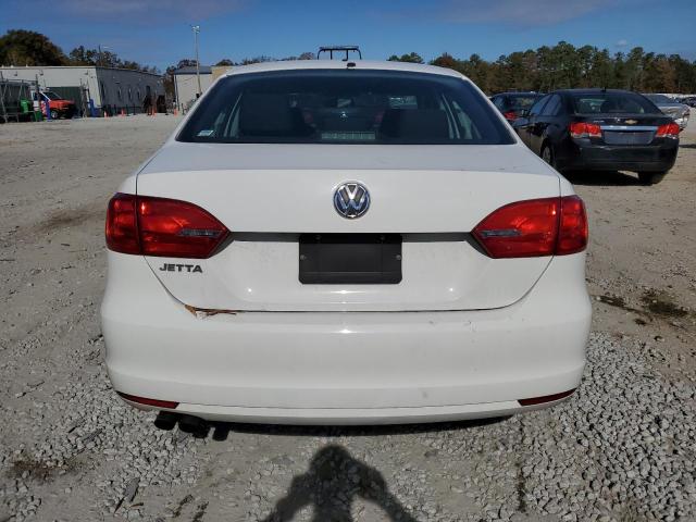 3VW2K7AJ5EM210436 - 2014 VOLKSWAGEN JETTA BASE WHITE photo 6