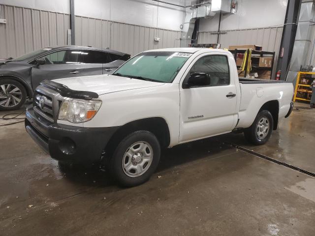 5TENX4CN7AZ697426 - 2010 TOYOTA TACOMA WHITE photo 1