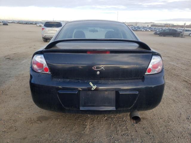 1B3ES46C55D132200 - 2005 DODGE NEON SX 2.0 BLACK photo 6